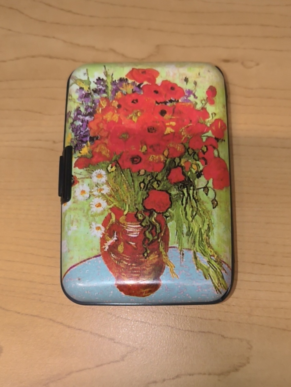 Van Gogh Poppy Vase Armored Wallet